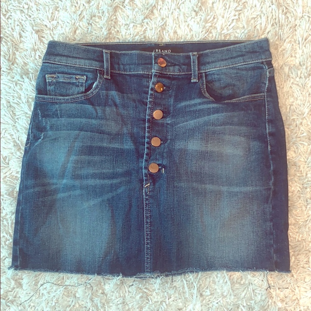 J Brand designer denim skirt